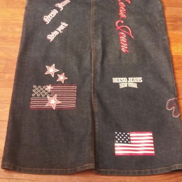 "Throwback Jean Skirt" - Picture 5 of 8